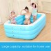 Bathtubs Freestanding Thick Adult Family Folding Bucket Inflatable Couple Large Children's Bath Barrel Wash Basin (Size : 125cm(49.2 inches)) - B07H7KHV6K